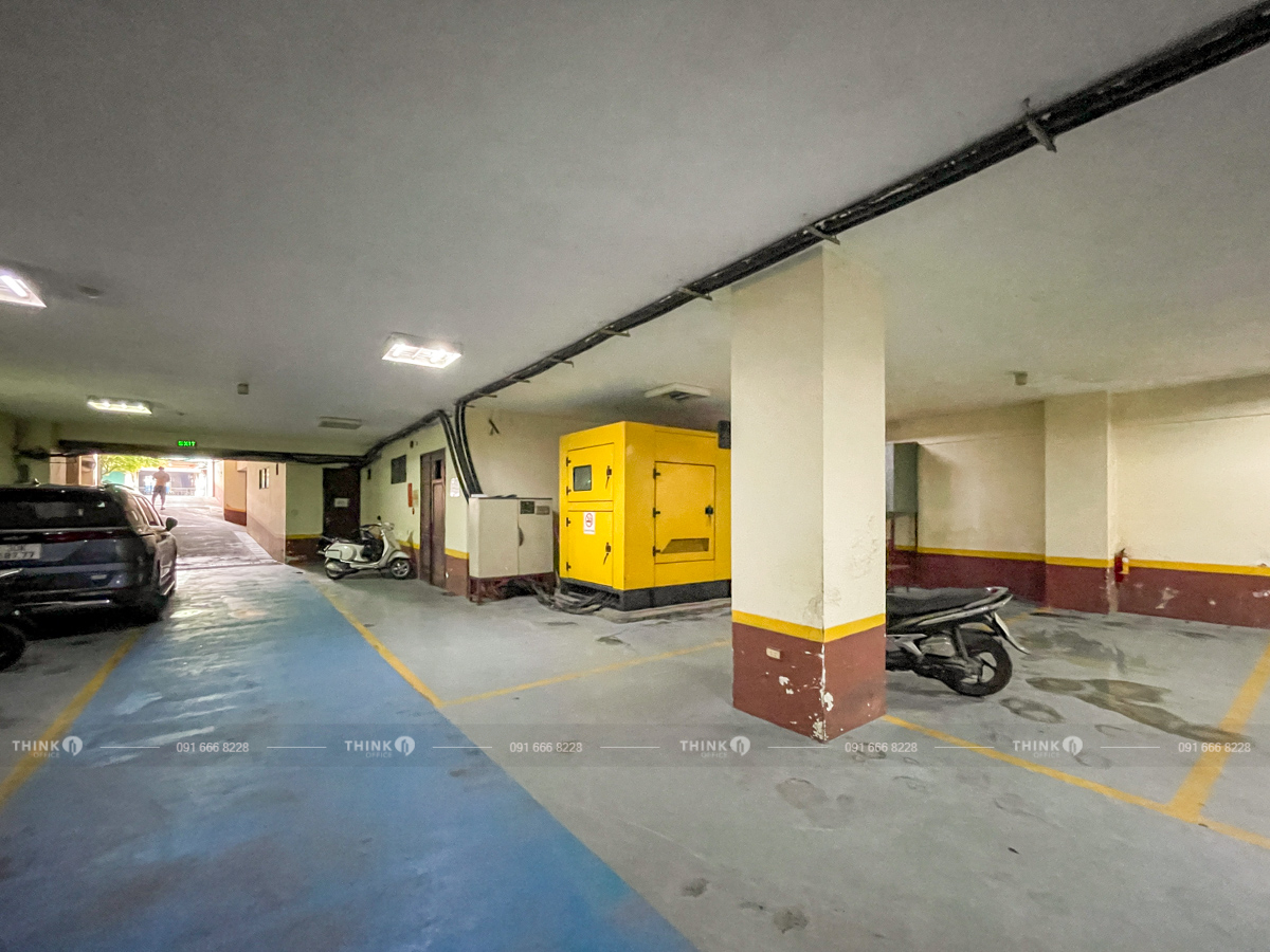 Hầm để xe toà nhà Vinare Building