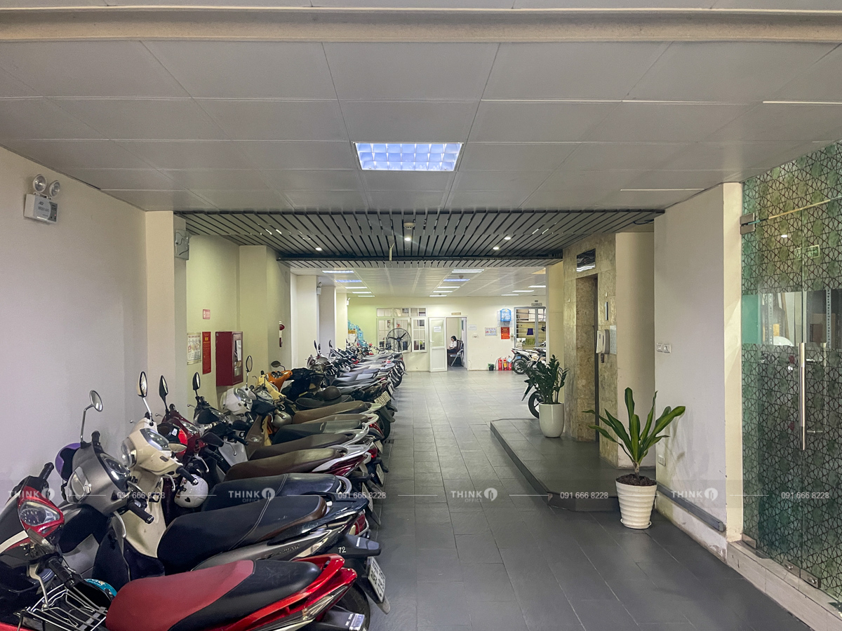 Khu vực hầm để xe Handiresco Trương Hán Siêu