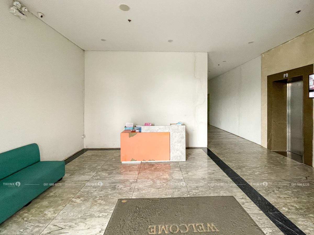 Khu vực lễ tân toà nhà Ban Cơ yếu Chính Phủ Lê Văn Lương
