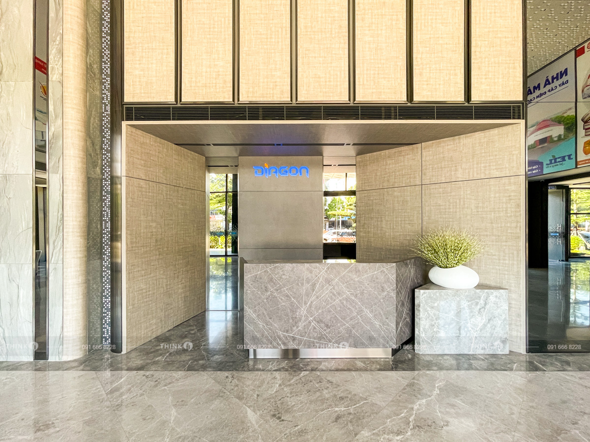 Khu vực lễ tân toà nhà Diagon Building