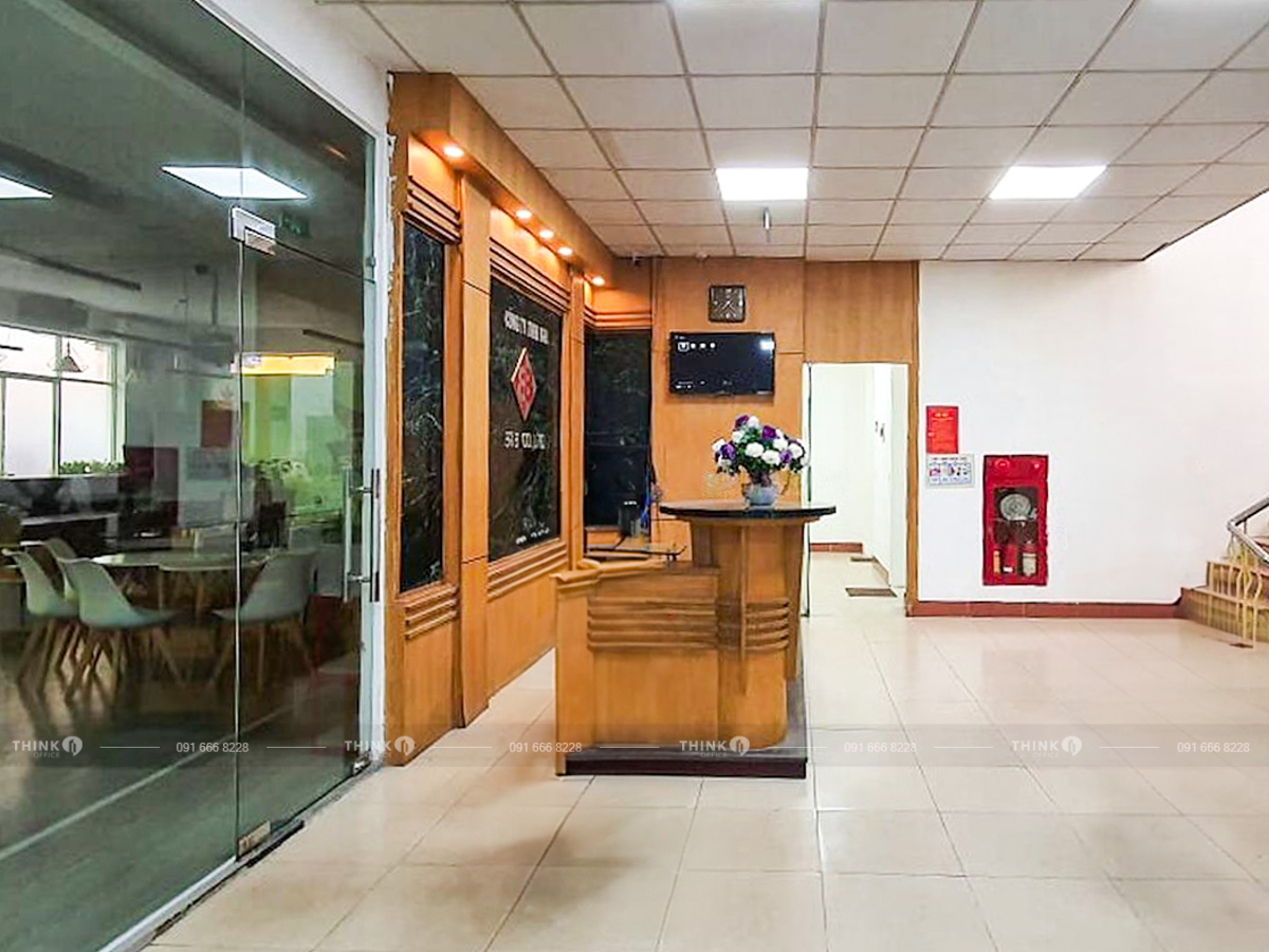 Khu vực sảnh toà nhà B&B Building Đường Láng