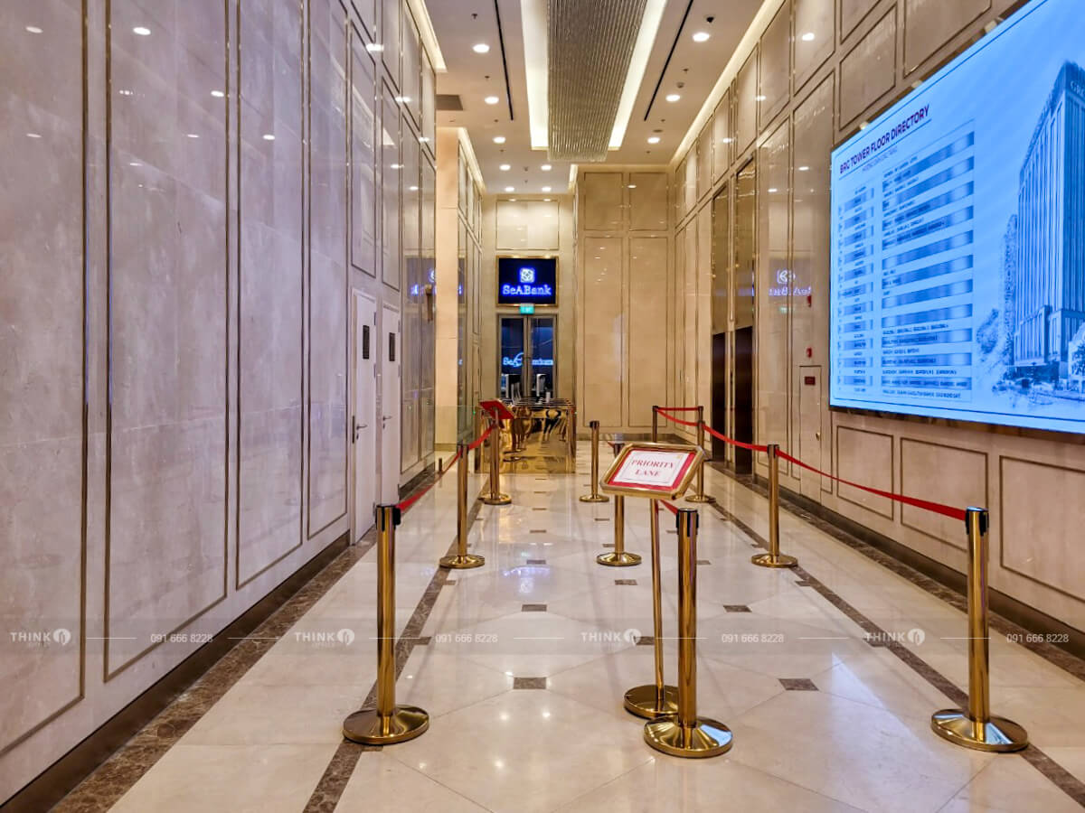 Khu vực sảnh toà nhà BRG Tower Trần Quang Khải