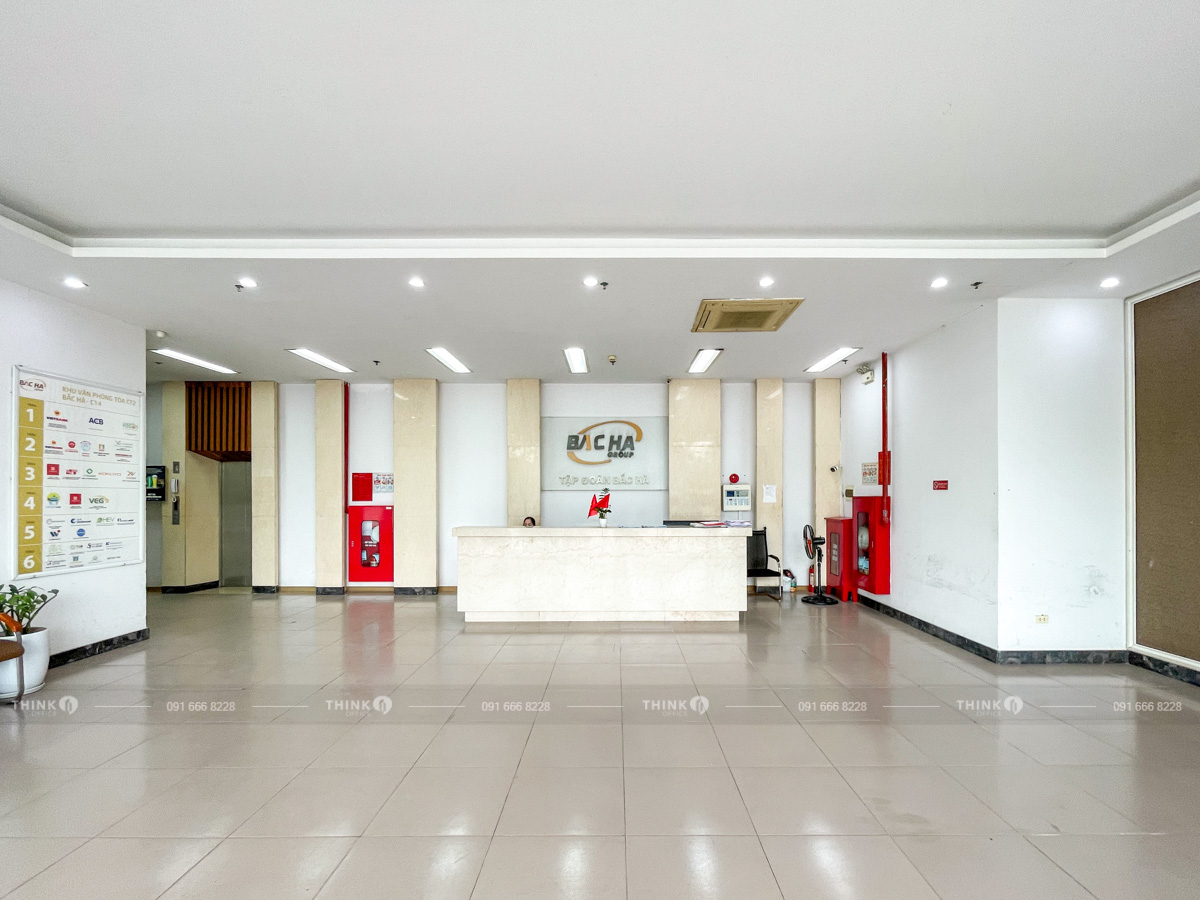 Khu vực sảnh toà nhà C14 Bắc Hà Tố Hữu
