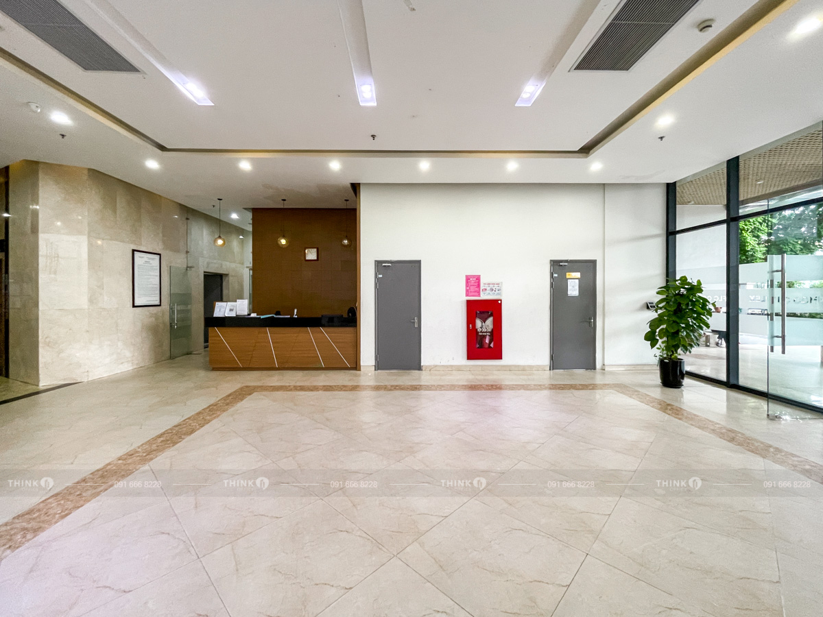 Khu vực sảnh toà nhà FLC Complex Phạm Hùng