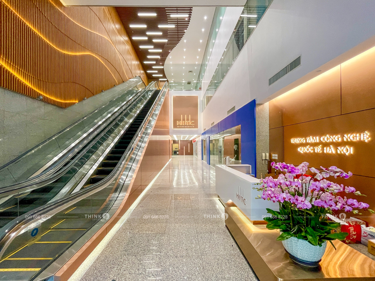 Khu vực sảnh toà nhà HITC Building