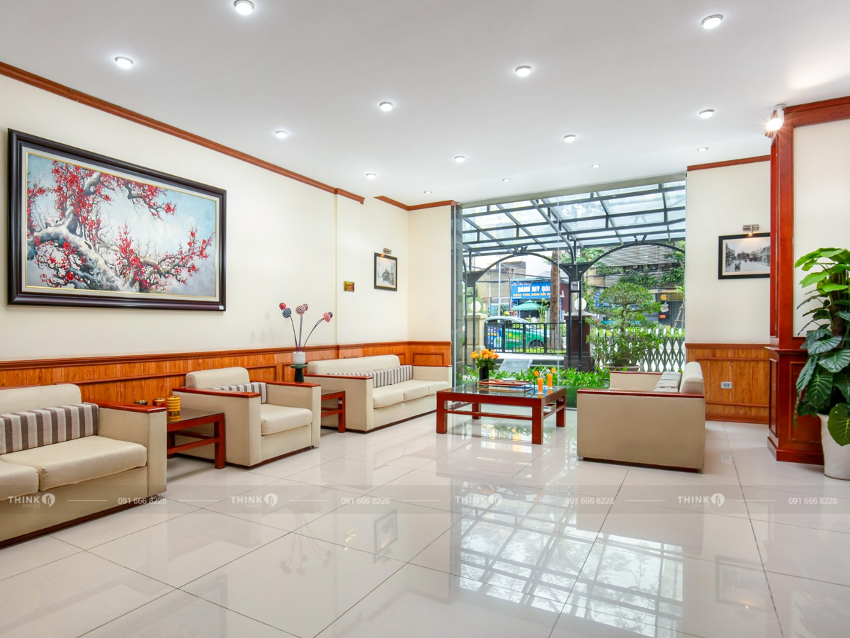 Khu vực sảnh toà nhà IDMC Tây Hồ Building