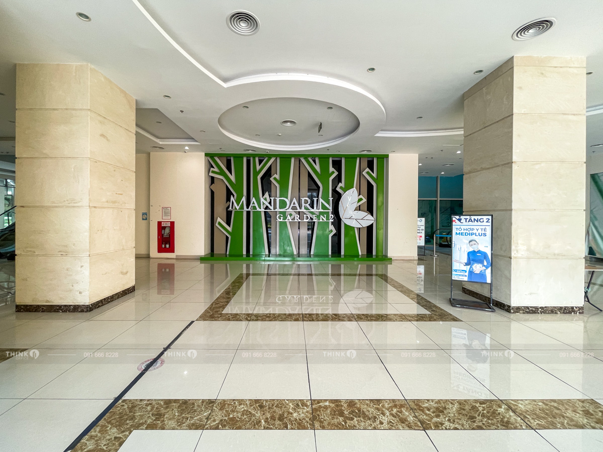 Khu vực sảnh toà nhà Mandarin Garden 2