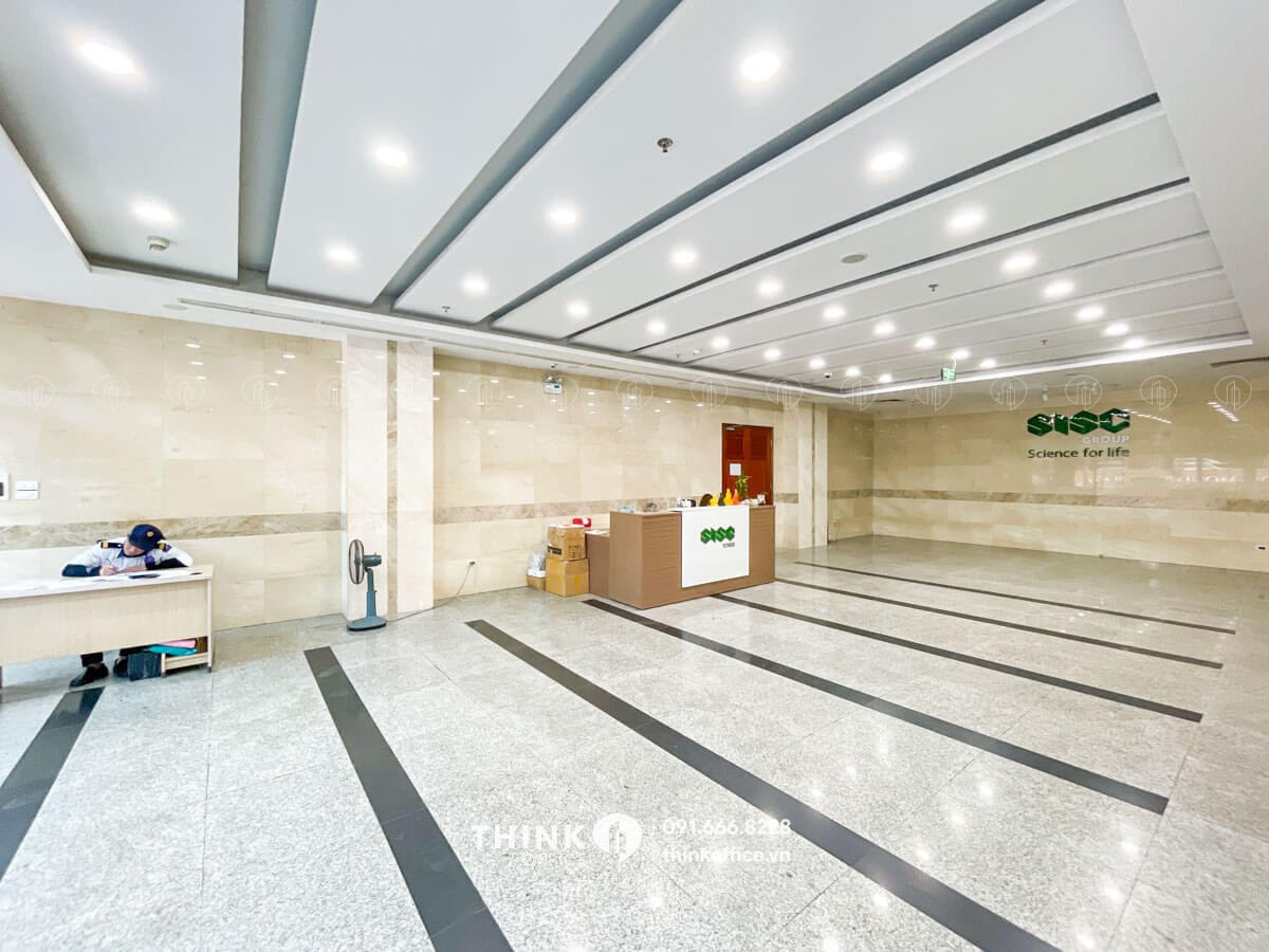 Khu vực sảnh toà nhà SISC Tower
