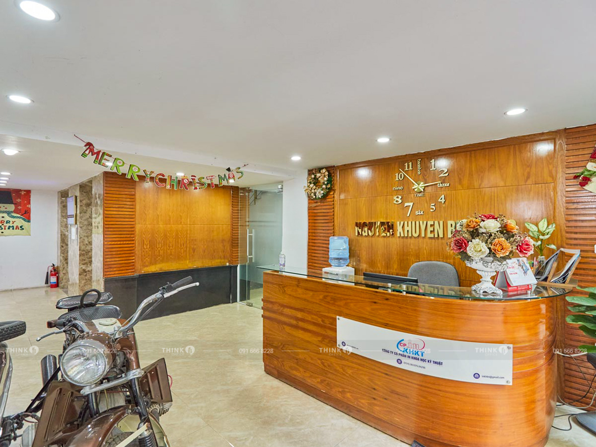 Khu vực sảnh toà nhà Tài Tâm Building Nguyễn Khuyến