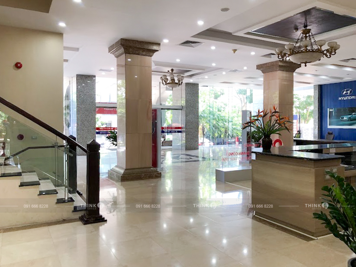 Khu vực sảnh toà nhà Thành Công Building
