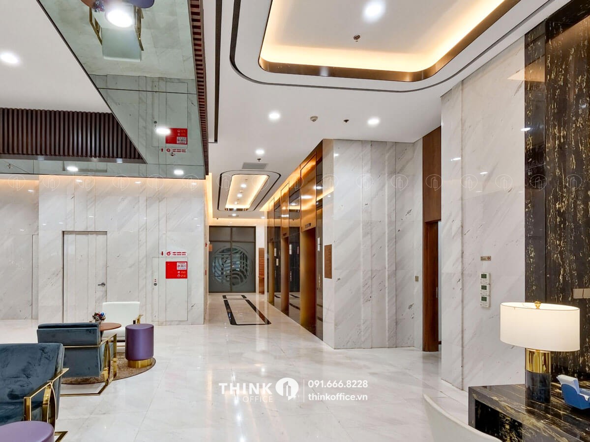 Sảnh toà nhà The Five Residences Hanoi