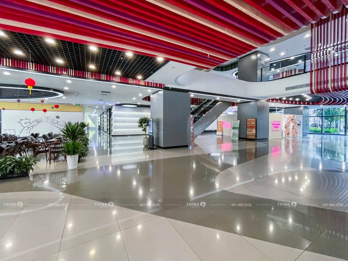 Khu vực sảnh toà nhà The Zei Plaza