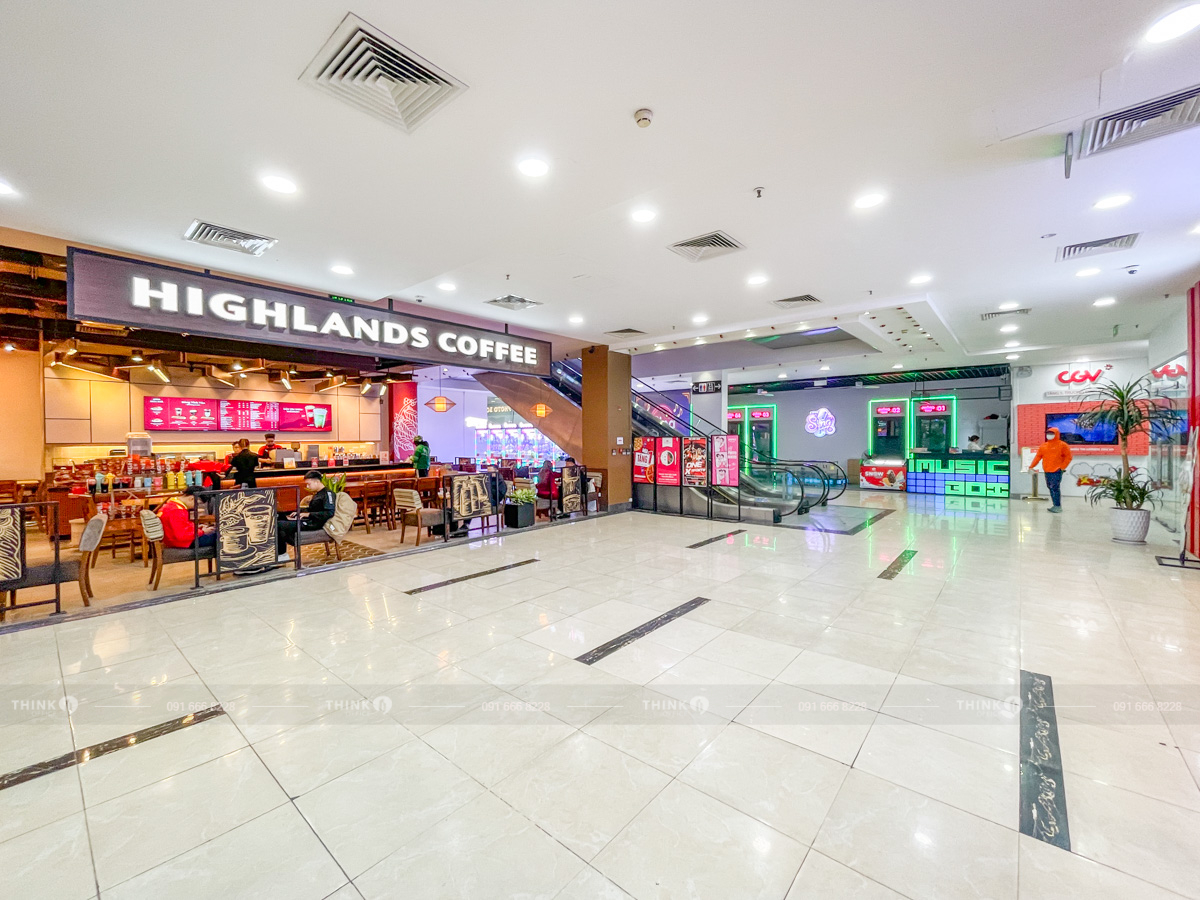 Khu vực sảnh toà nhà Trương Định Plaza
