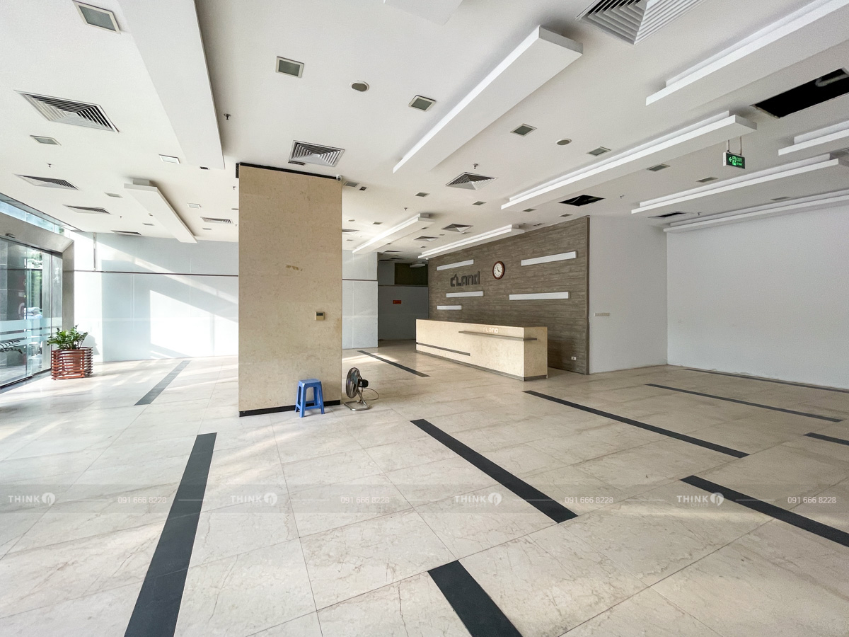 Khu vực sảnh văn phòng Cland Lê Đức Thọ