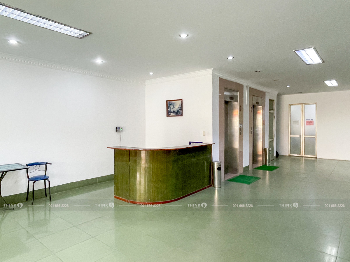 Khu vực sảnh văn phòng toà nhà Machinco Building