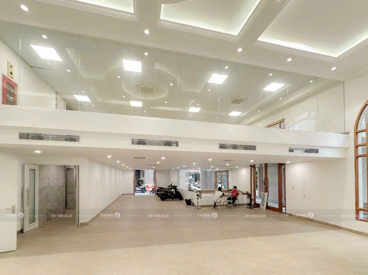 Khu vực tầng 1 toà nhà Sky Building Vũ Ngọc Phan
