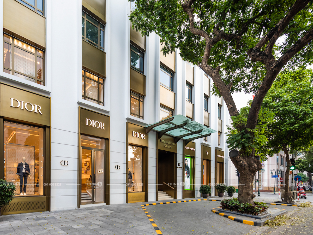 Khuôn viên toà nhà International Center Ngô Quyền