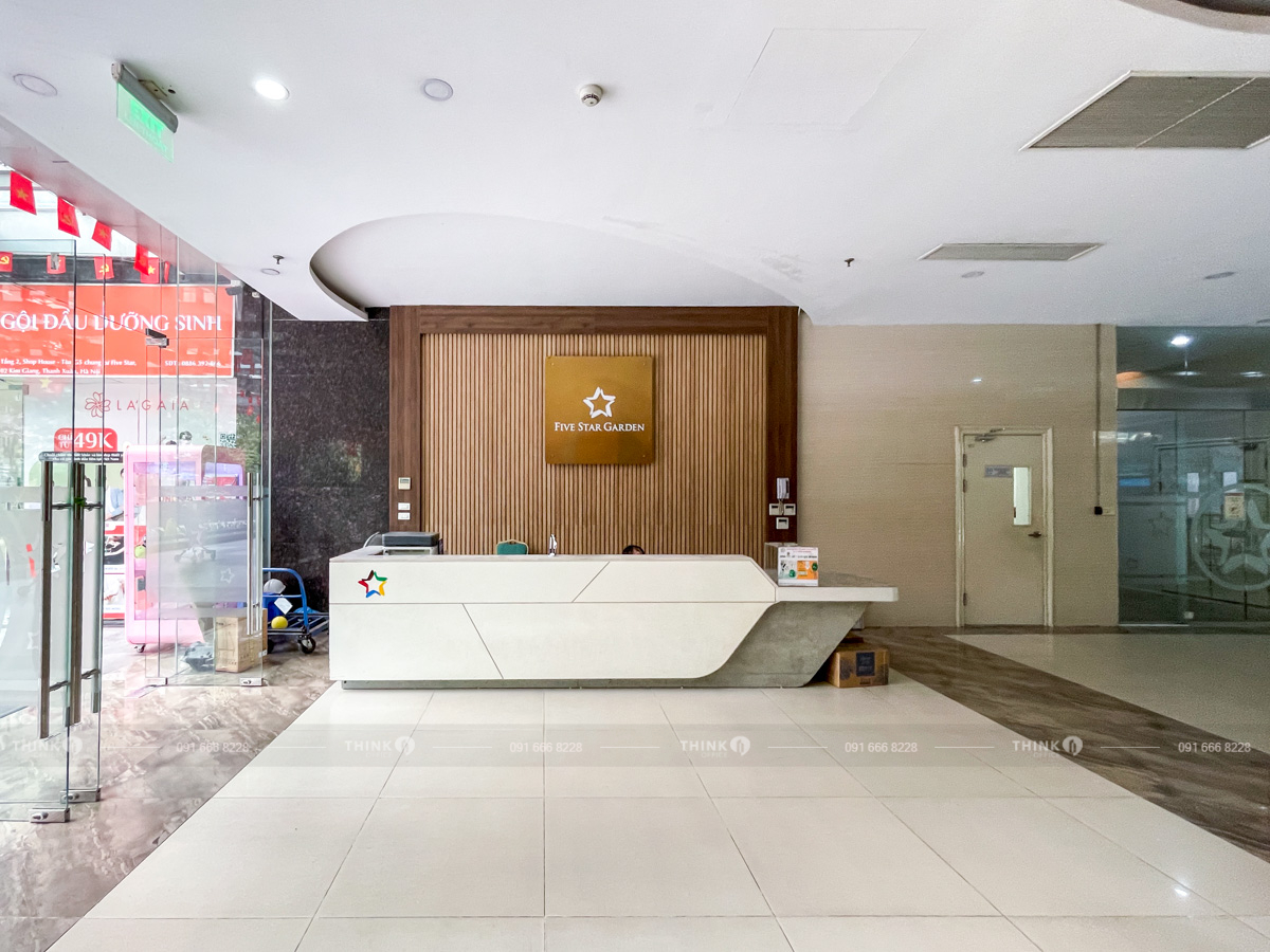 Lễ tân toà nhà Five Star Garden