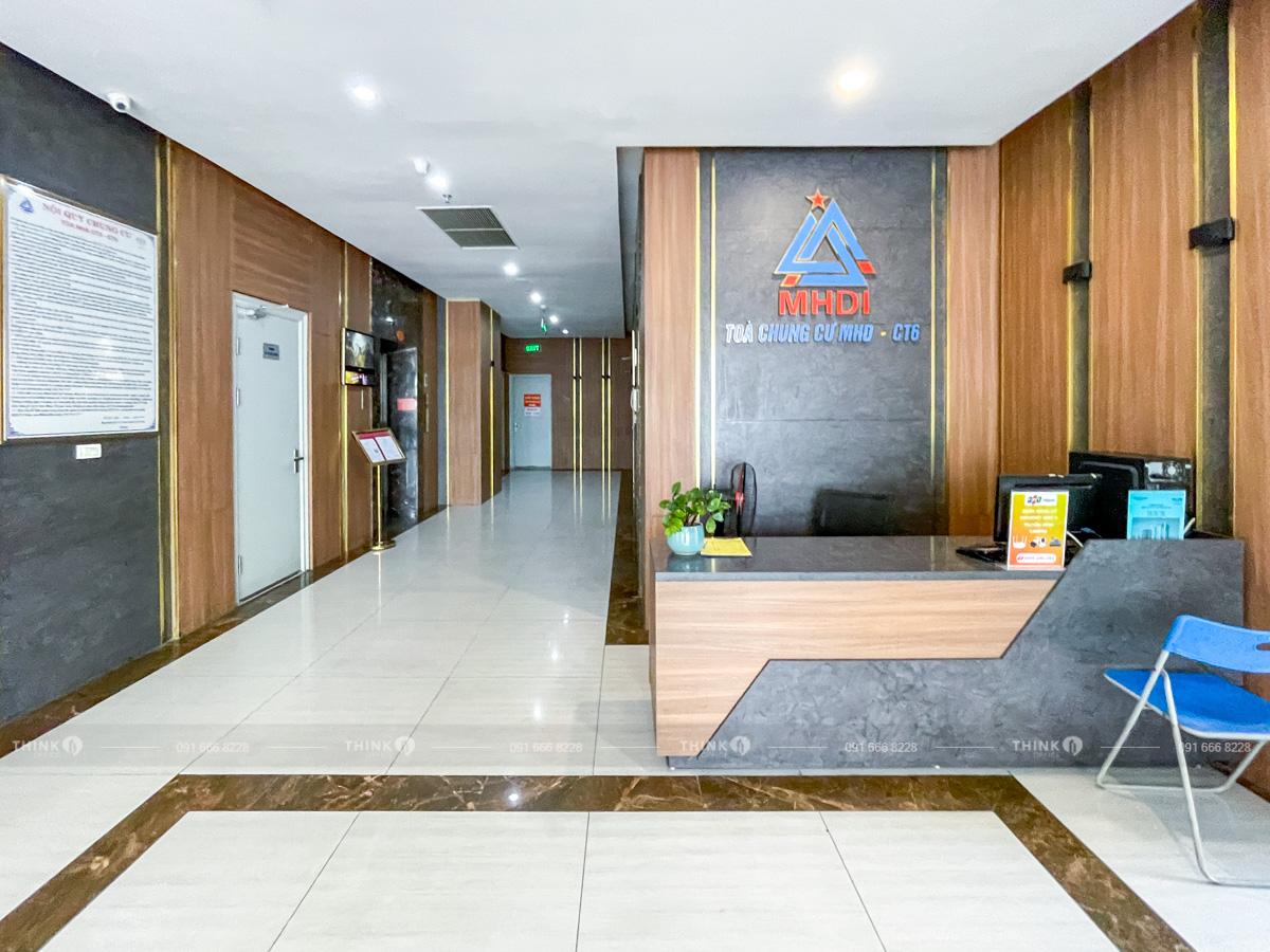 Lễ tân toà nhà MHDI Lê Đức Thọ