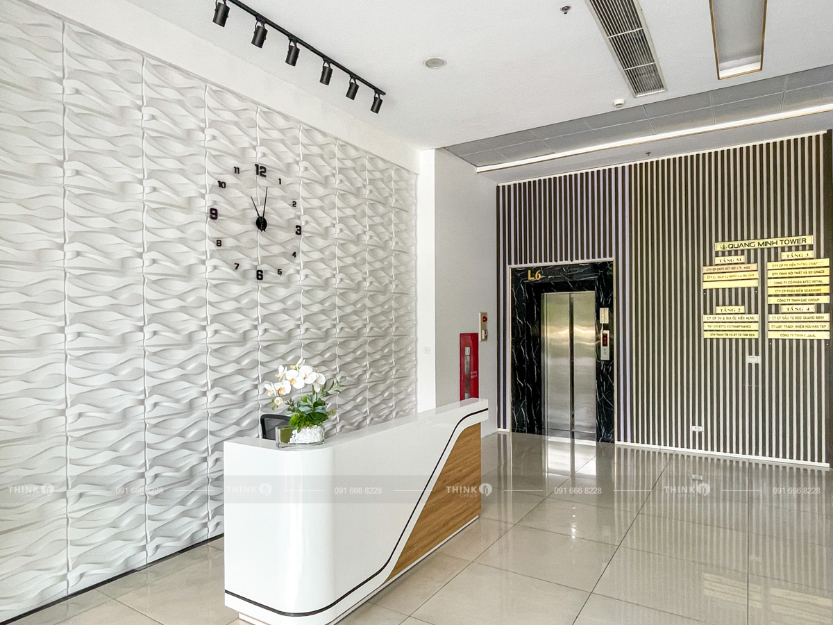 Lễ tân toà nhà Quang Minh Tower N02 T3 Ngoại Giao Đoàn