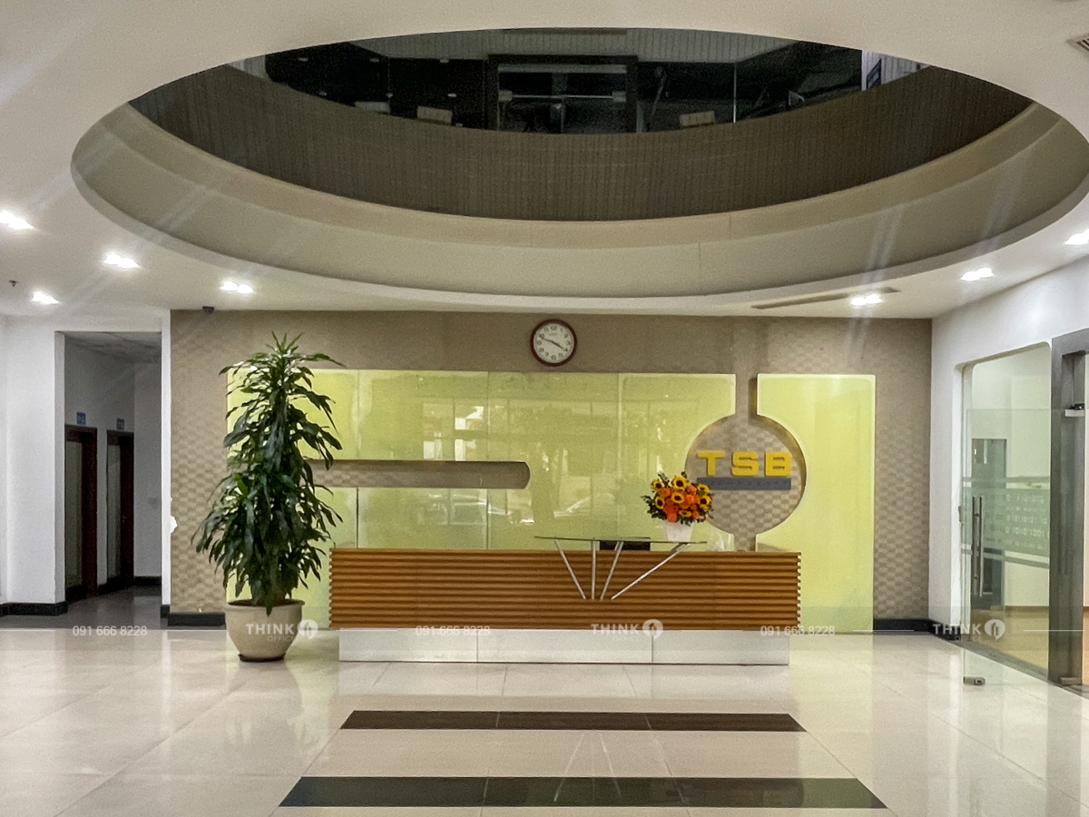 Lễ tân toà nhà Technosoft Building