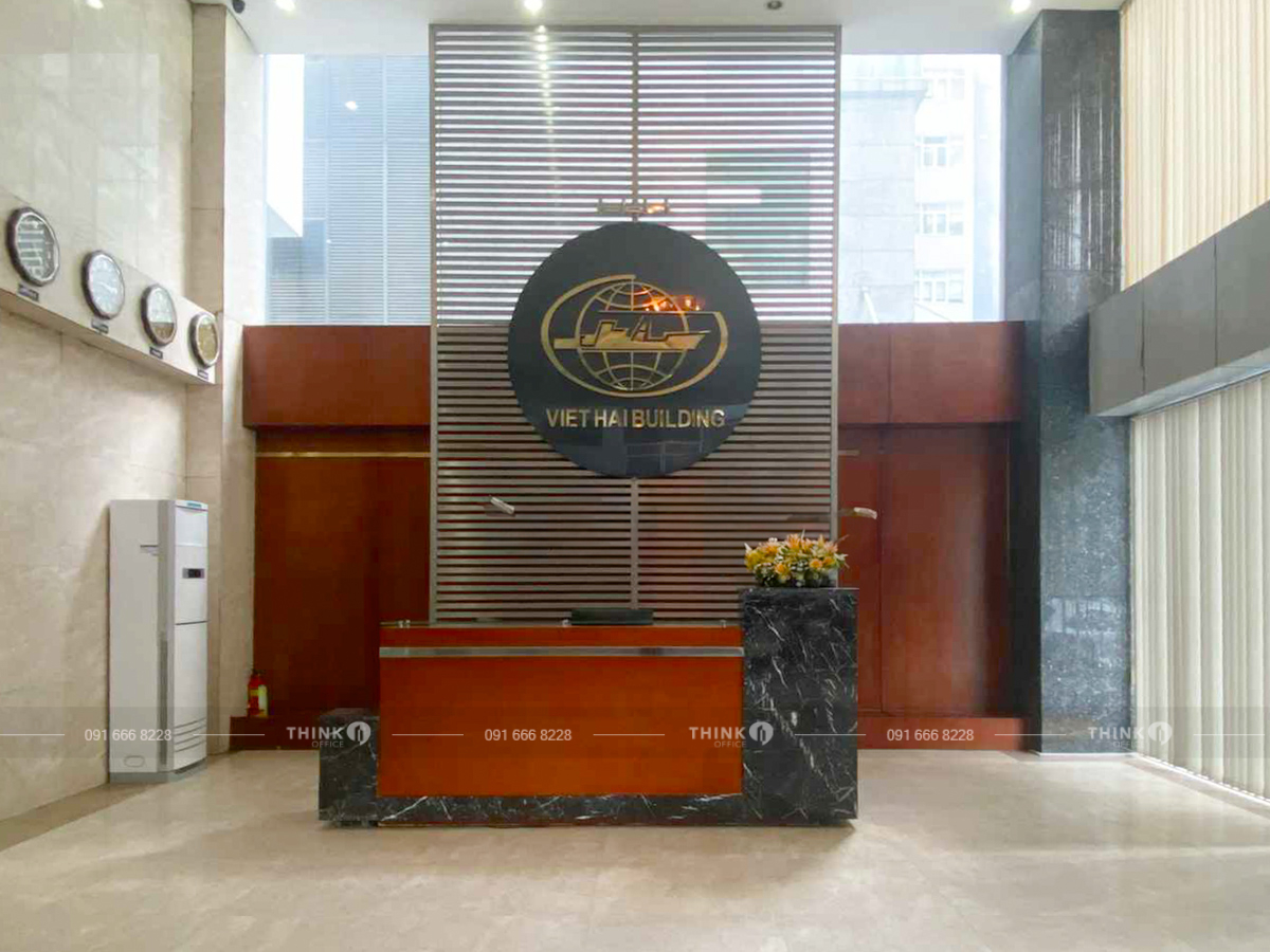 Lễ tân toà nhà Việt Hải Building