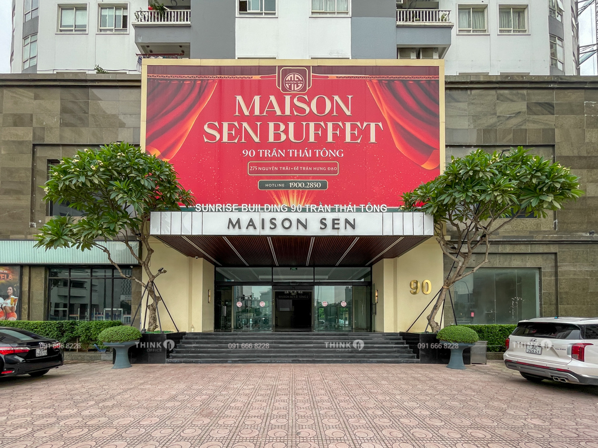 Lối vào sảnh Sunrise Building Trần Thái Tông