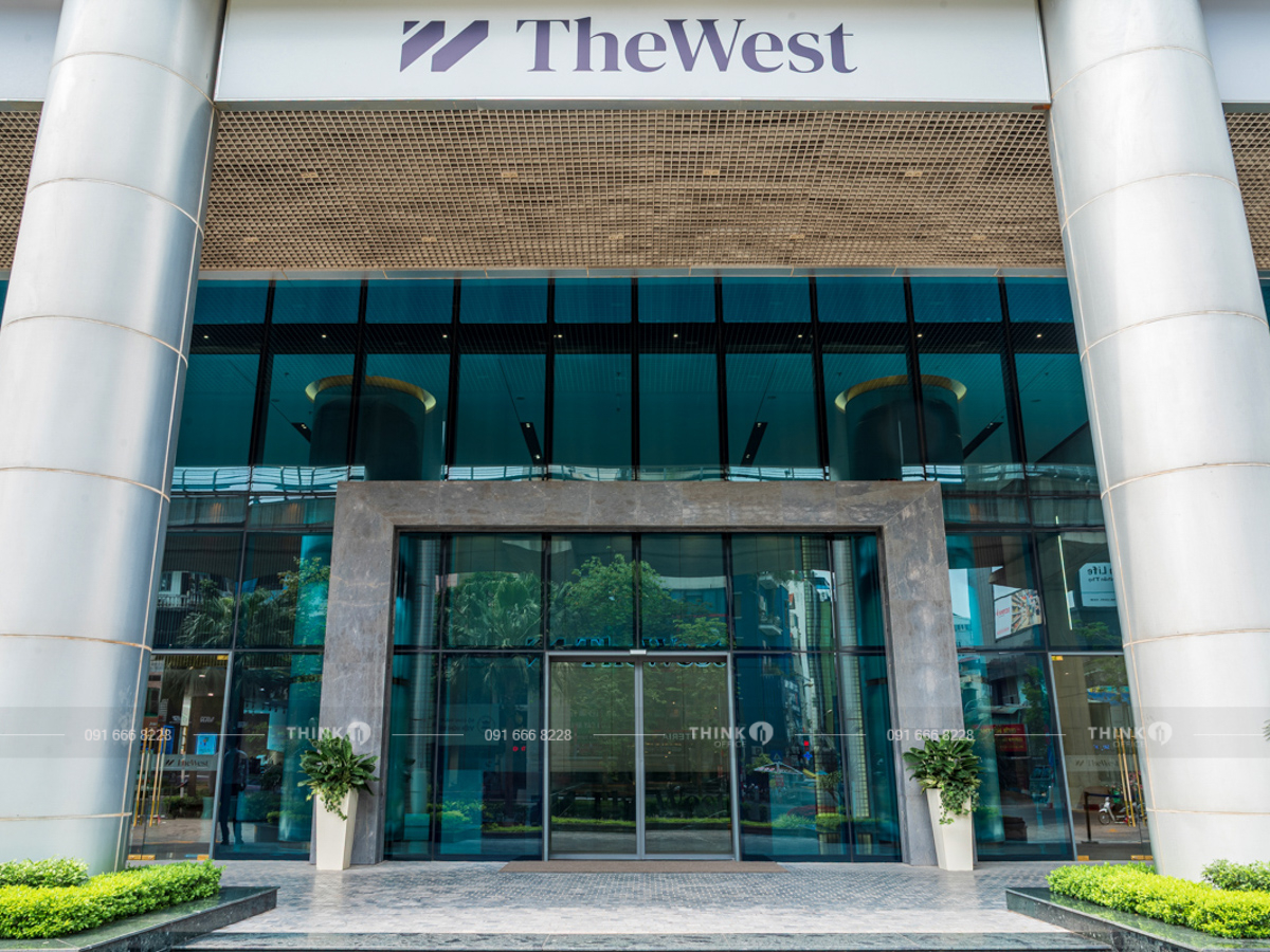Lối vào sảnh The West Cầu Giấy