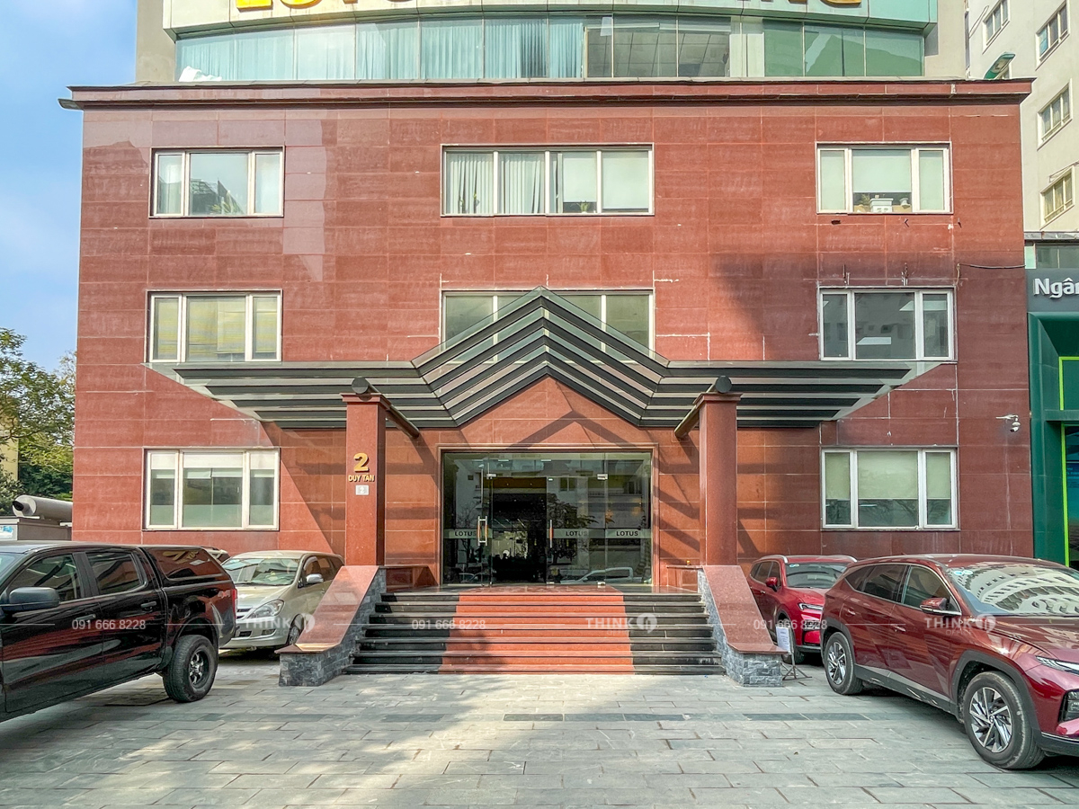 Lối vào sảnh toà nhà Lotus Building