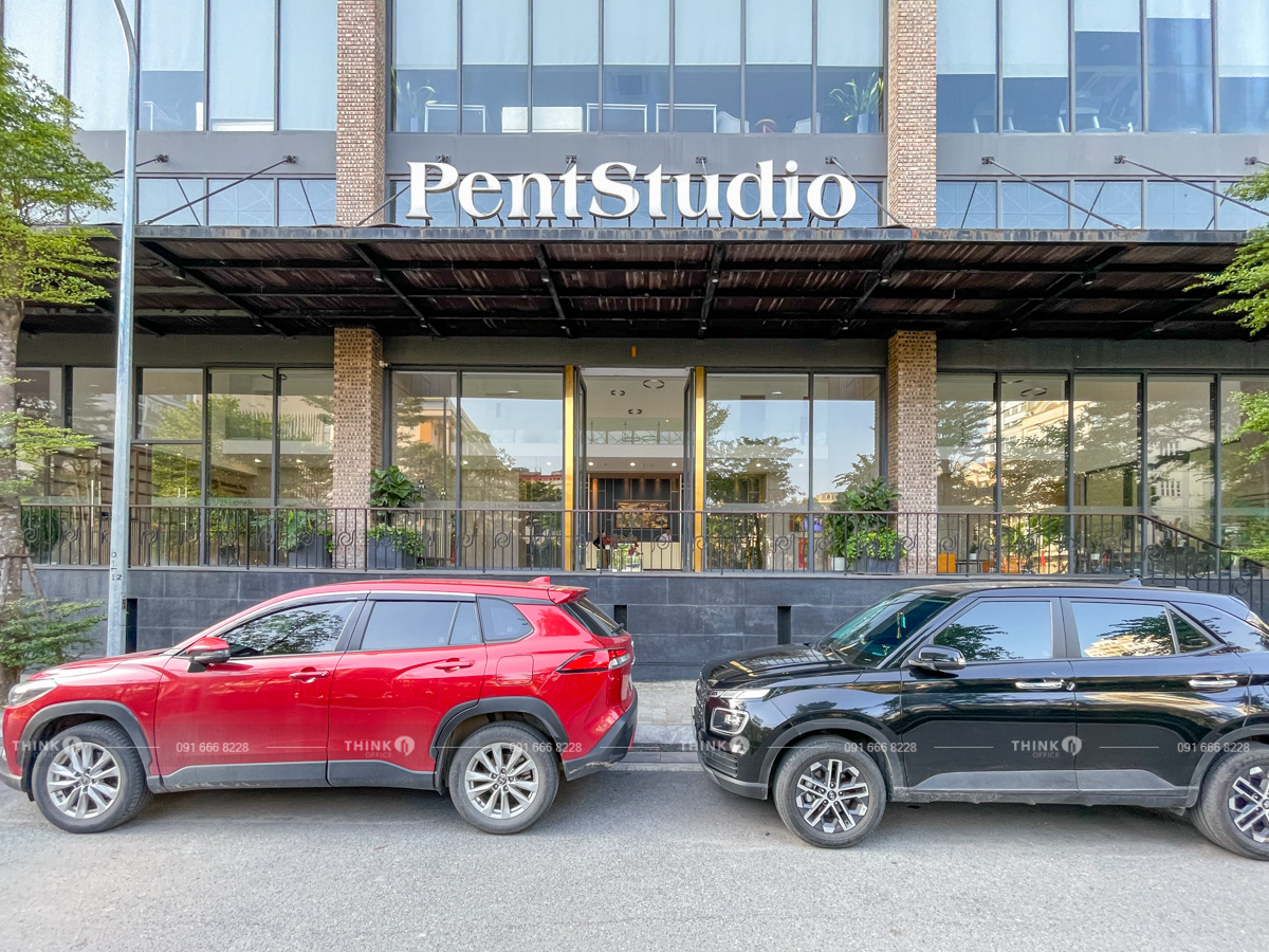 Lối vào sảnh toà nhà PentStudio