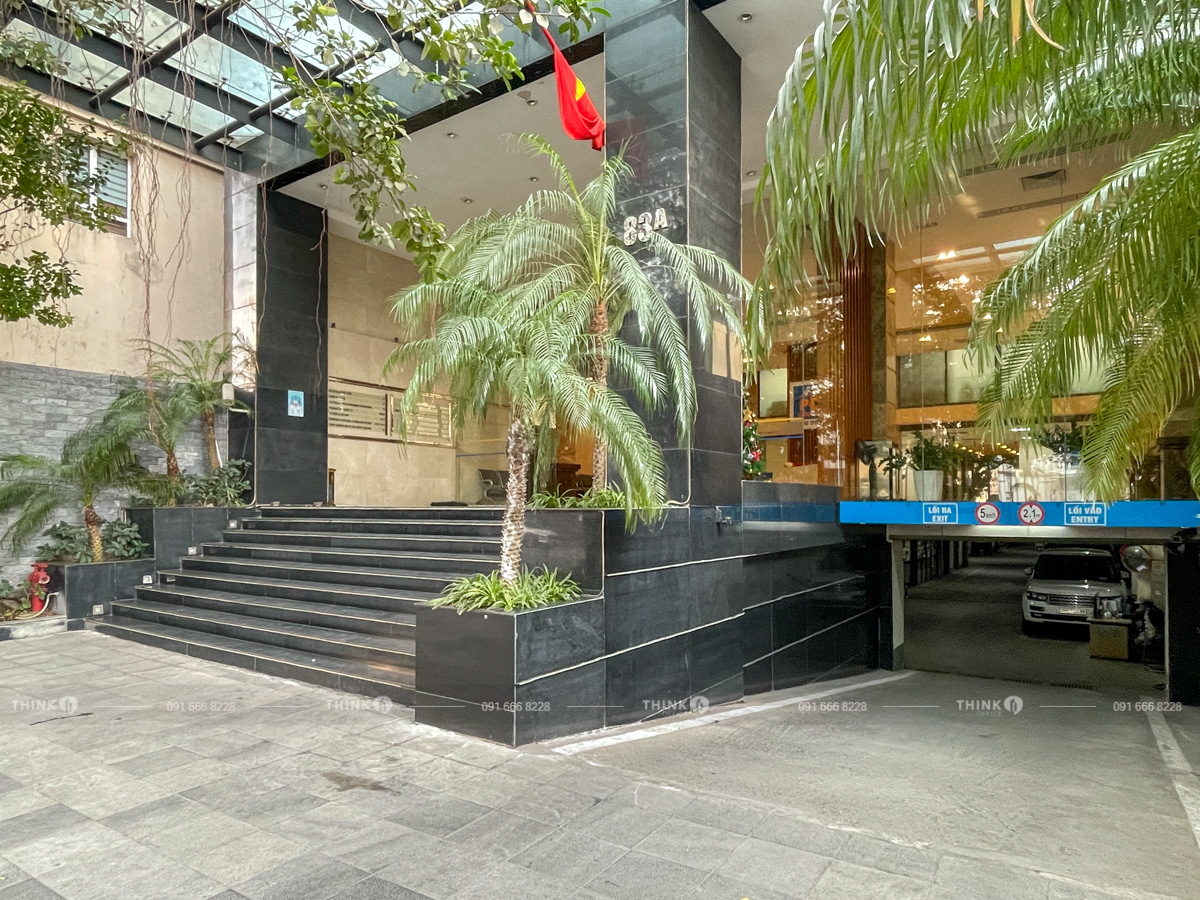 Lối vào sảnh văn phòng toà nhà Phú Điền Building