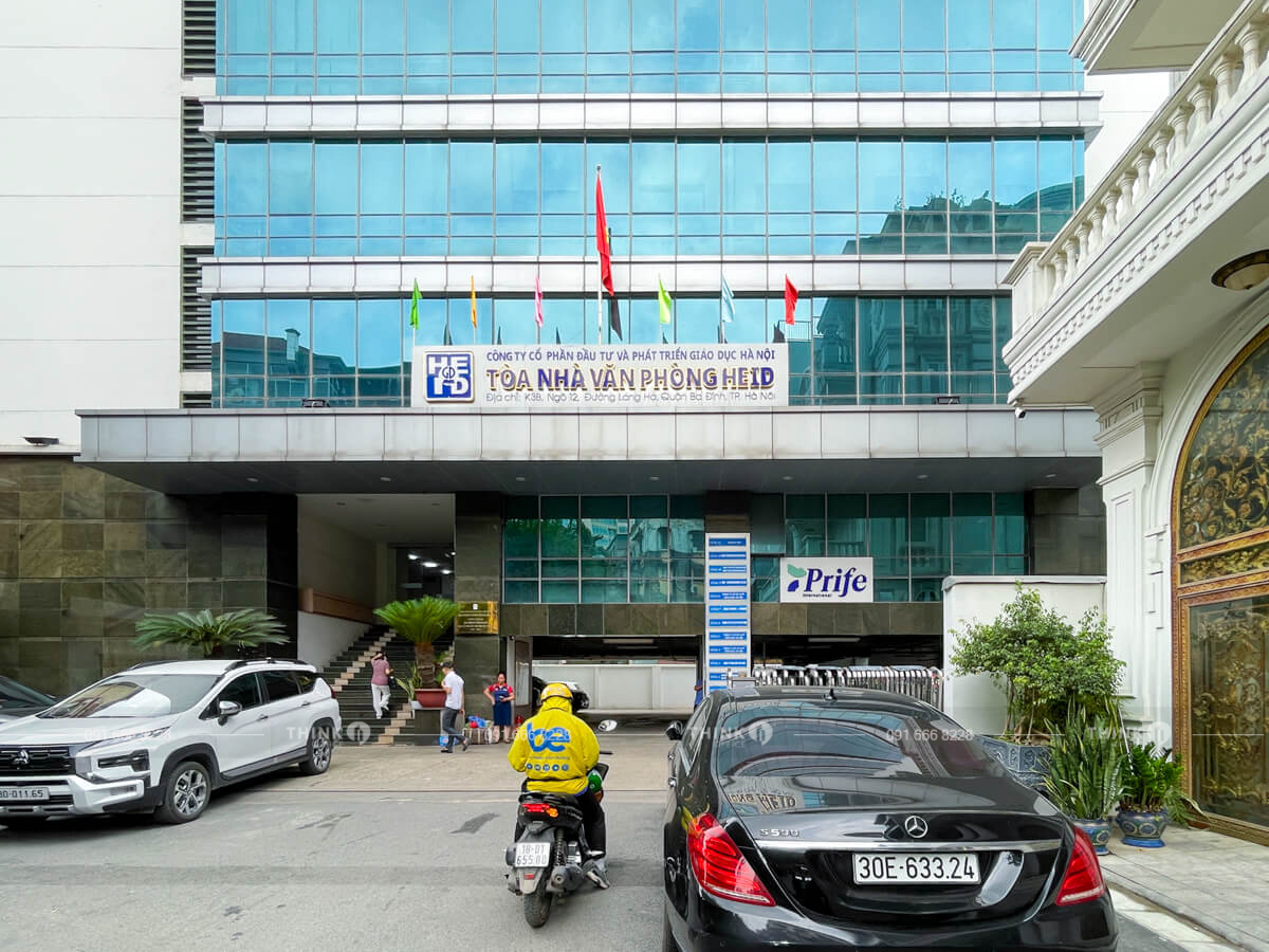 Cho thuê văn phòng tại HEID Building Láng Hạ