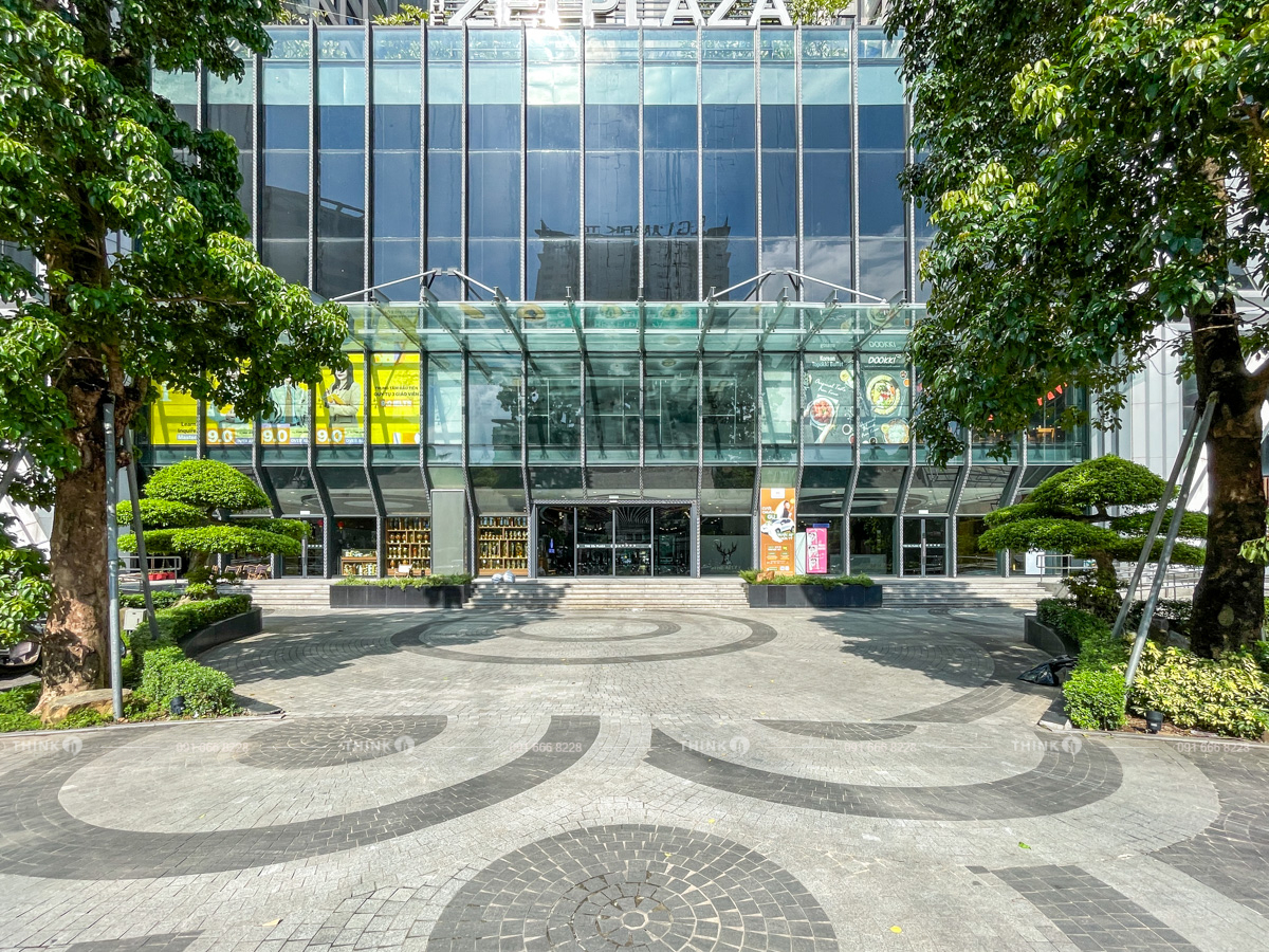 Lối vào toà nhà The Zei Plaza