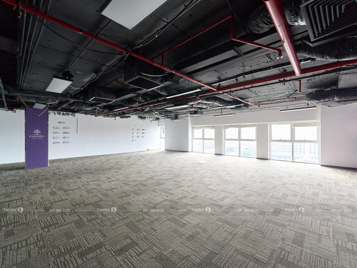 Mặt bằng cho thuê điển hình Capital Building Hai Bà Trưng