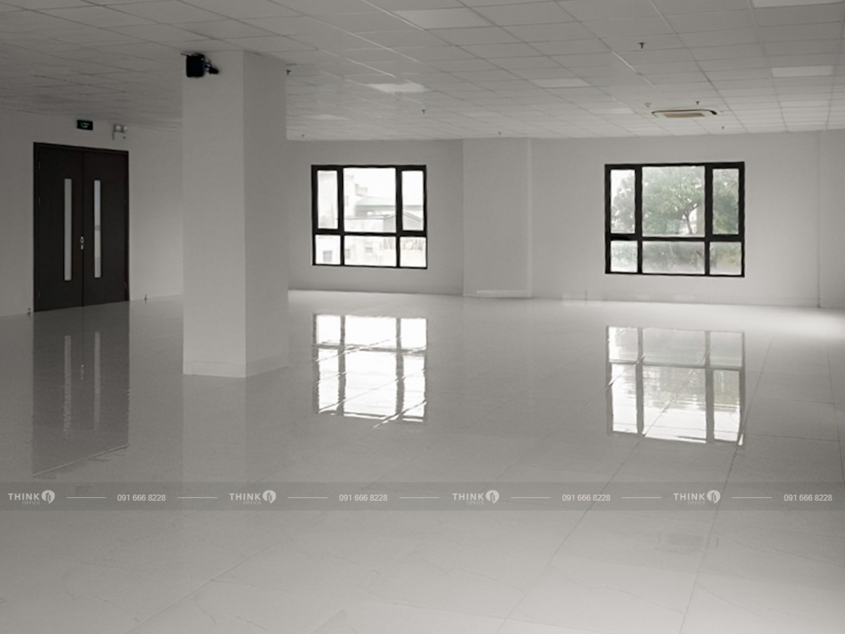 Mặt bằng cho thuê điển hình toà nhà 176 Trường Chinh