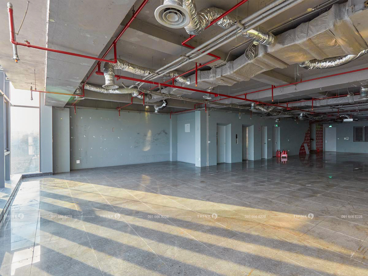 Mặt bằng cho thuê điển hình toà nhà Cora Building Hoà Mã