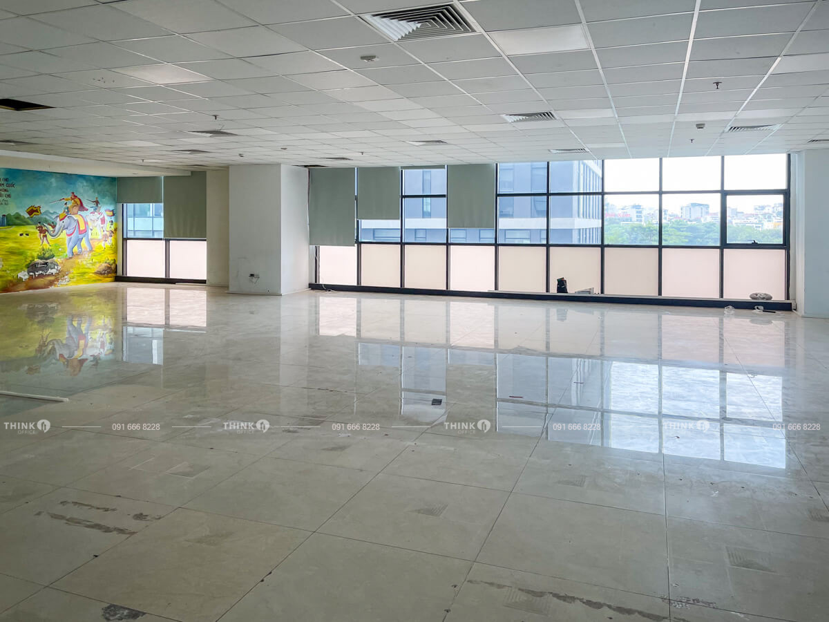 Mặt bằng cho thuê điển hình toà nhà N01T3 Ngoại Giao Đoàn