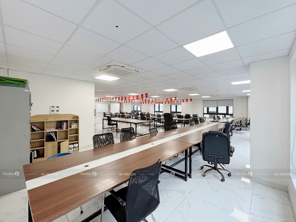 Mặt bằng cho thuê điển hình toà nhà Sky Building Vũ Ngọc Phan