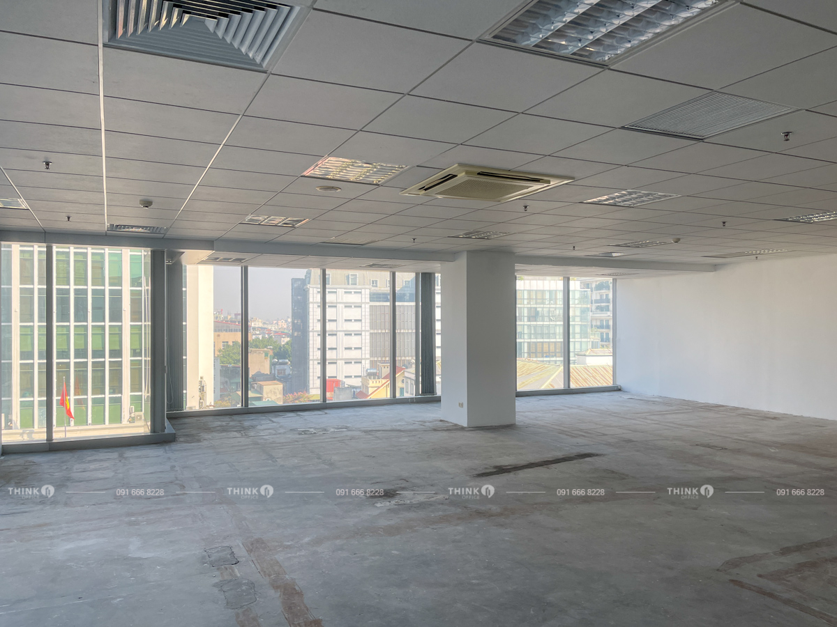 Mặt bằng điển hình cho thuê Capital Tower Trần Hưng Đạo