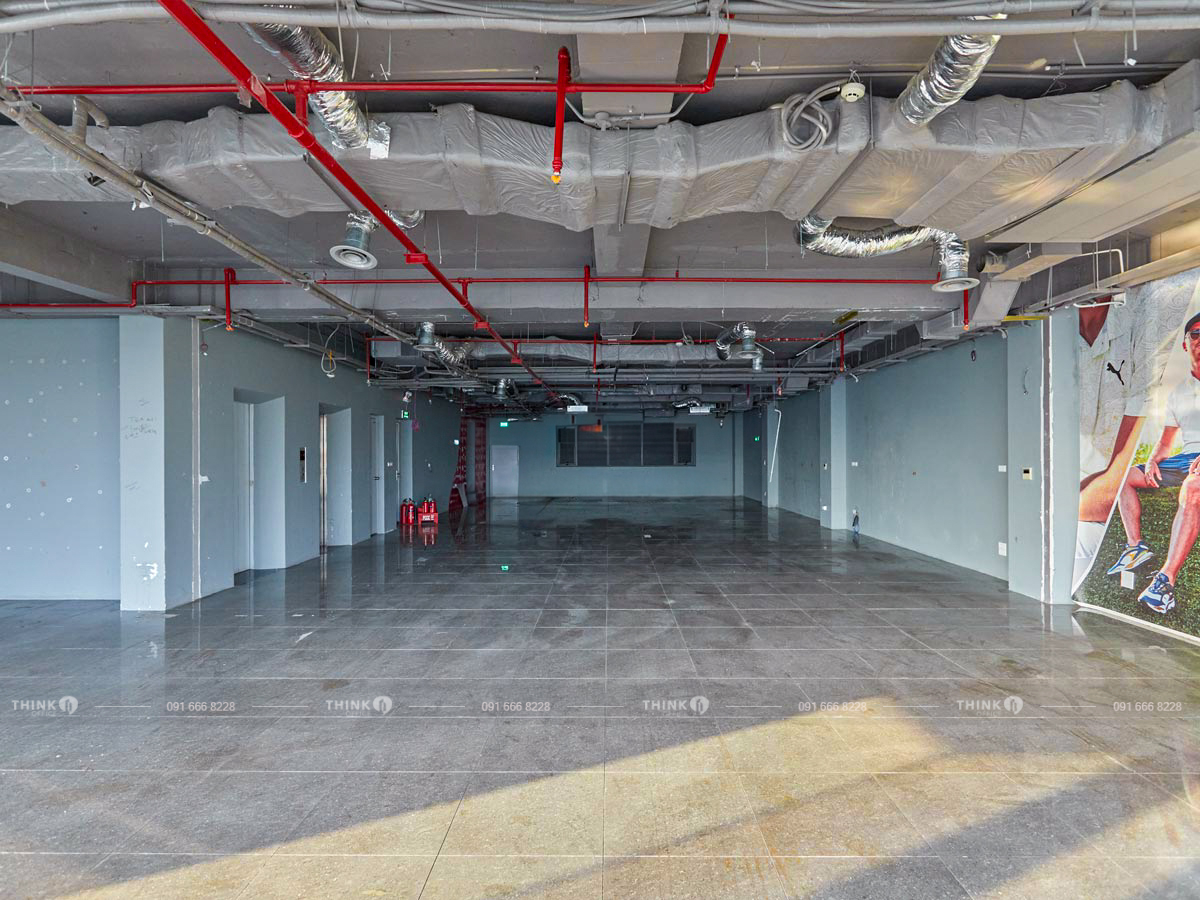 Mặt bằng điển hình cho thuê Cora Building Hoà Mã