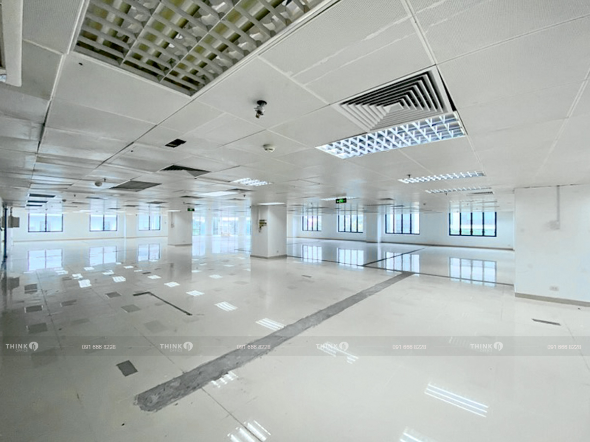 Mặt bằng điển hình cho thuê Hồng Hà Center