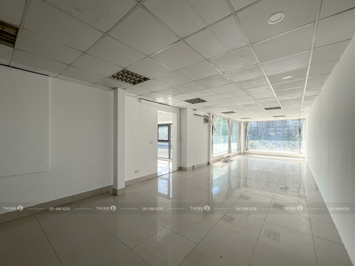 Mặt bằng điển hình cho thuê Red River Building Lê Văn Lương
