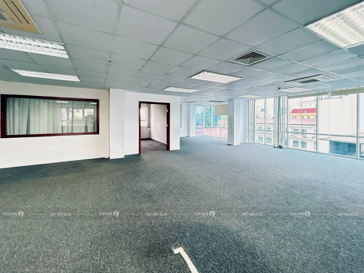 Mặt bằng điển hình cho thuê Trần Gia Building