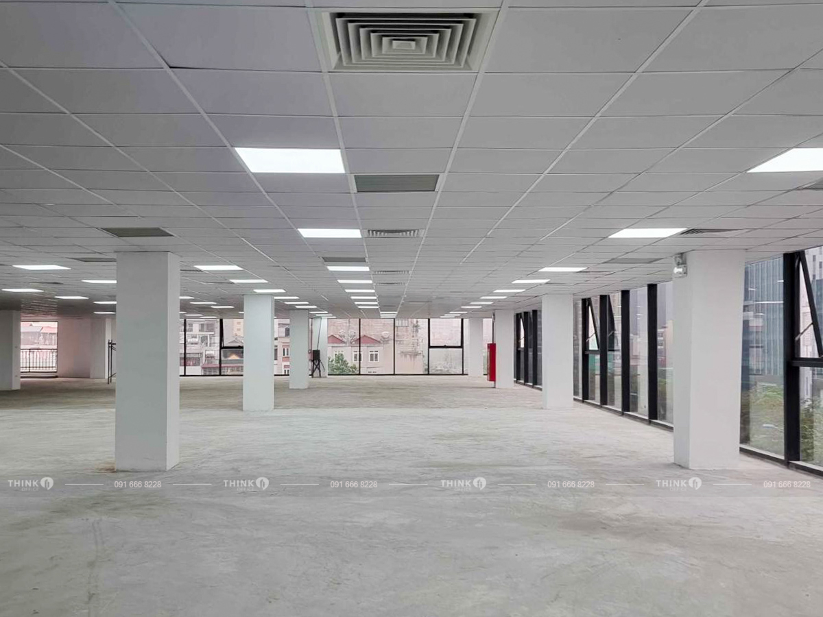 Mặt bằng điển hình cho thuê toà nhà Luxury Office Võ Chí Công