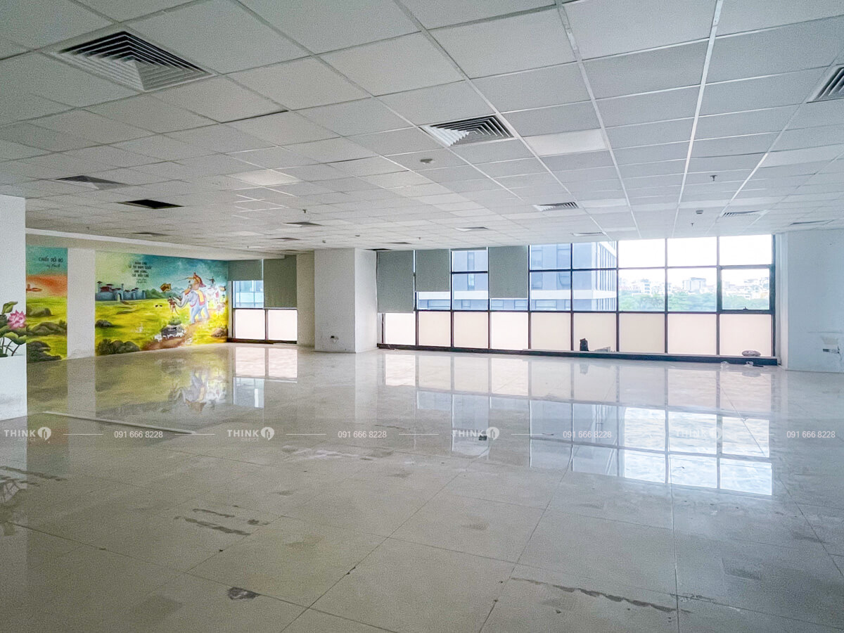 Mặt bằng điển hình cho thuê toà nhà N01T3 Ngoại Giao Đoàn