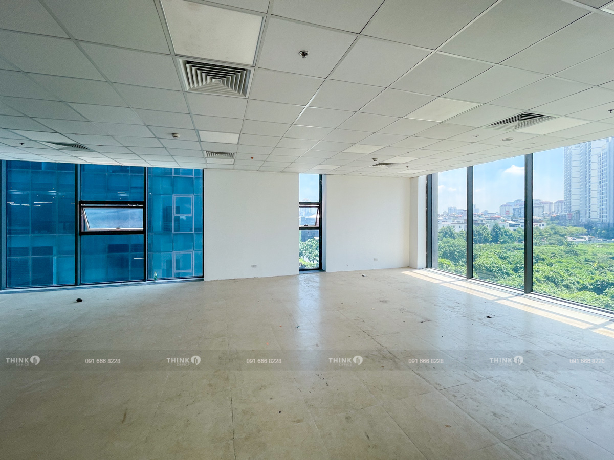 Mặt bằng điển hình cho thuê toà nhà Quang Minh Tower N02 T3 Ngoại Giao Đoàn