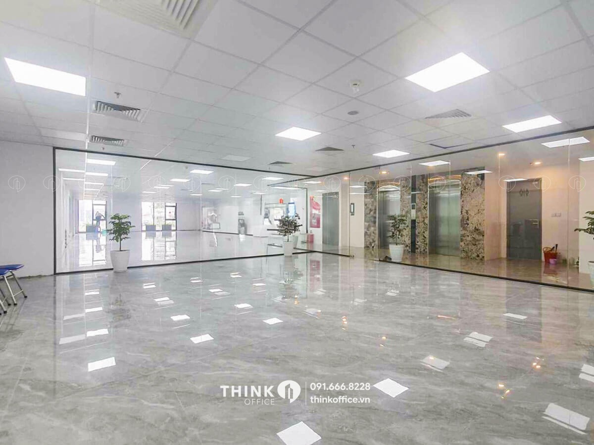Mặt bằng tiêu chuẩn điển hình cho thuê toà nhà TVL Building 153 Đội Cấn