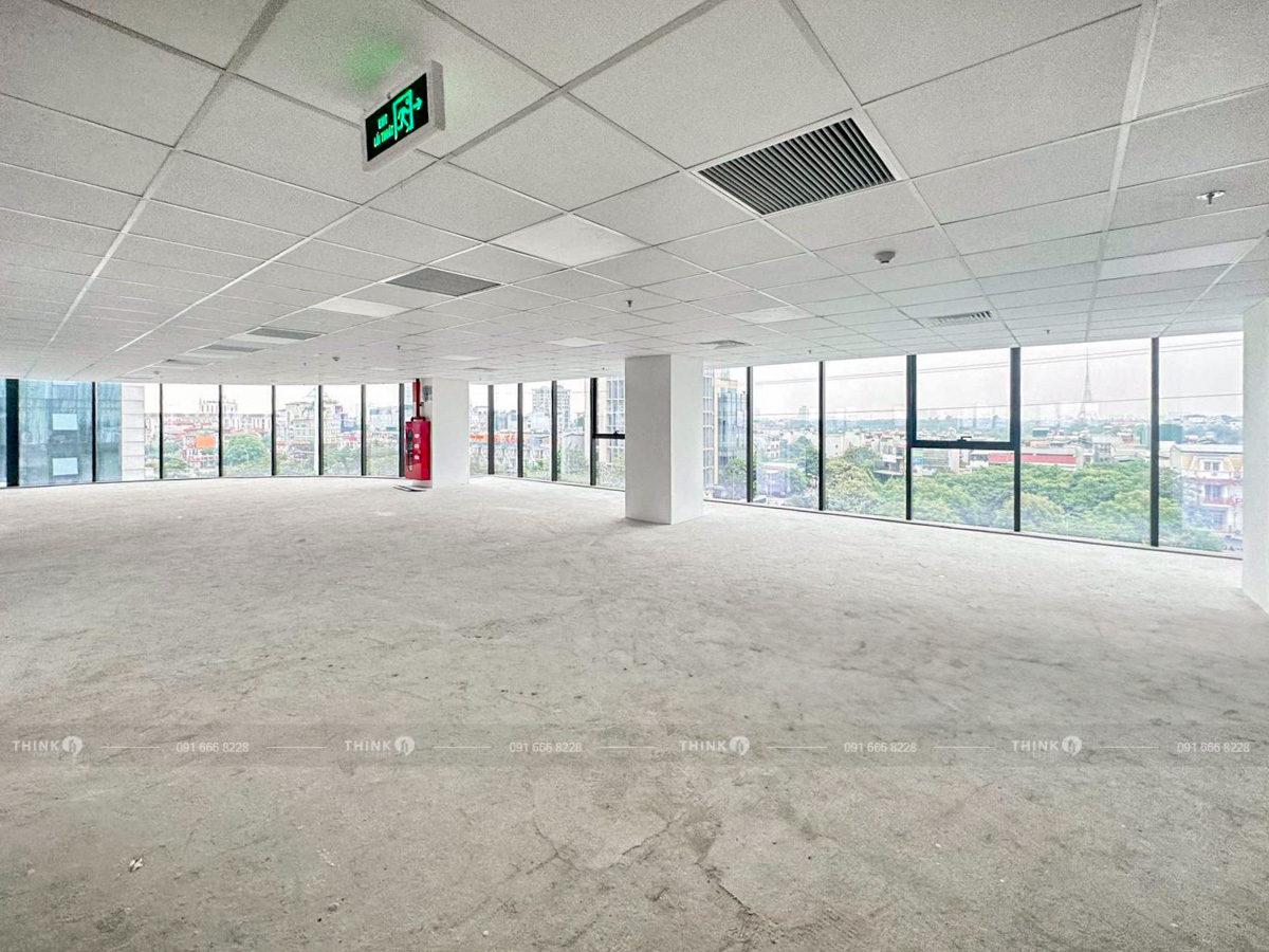 Mặt bằng điển hình cho thuê toà nhà Vạn Phúc Building