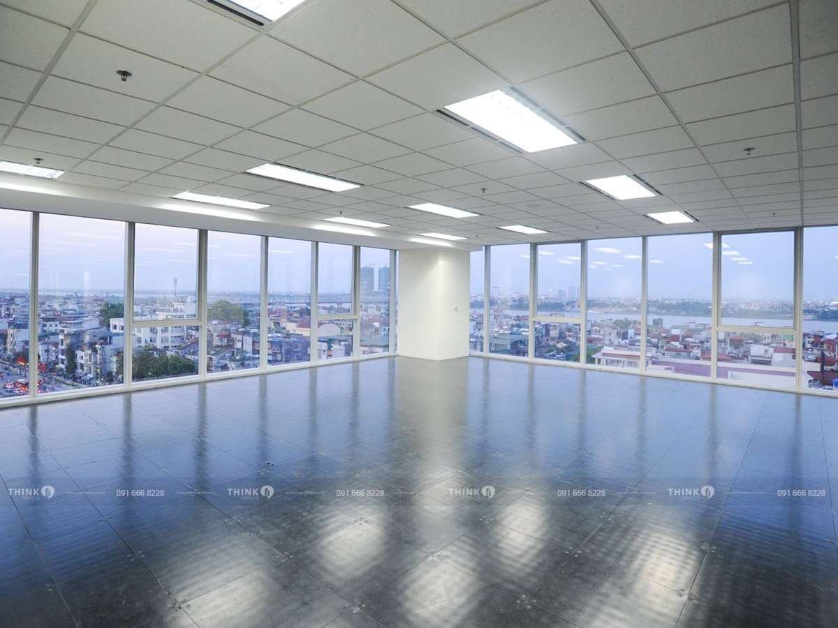 Mặt bằng trống điển hình cho thuê BIDV Tower Trần Quang Khải