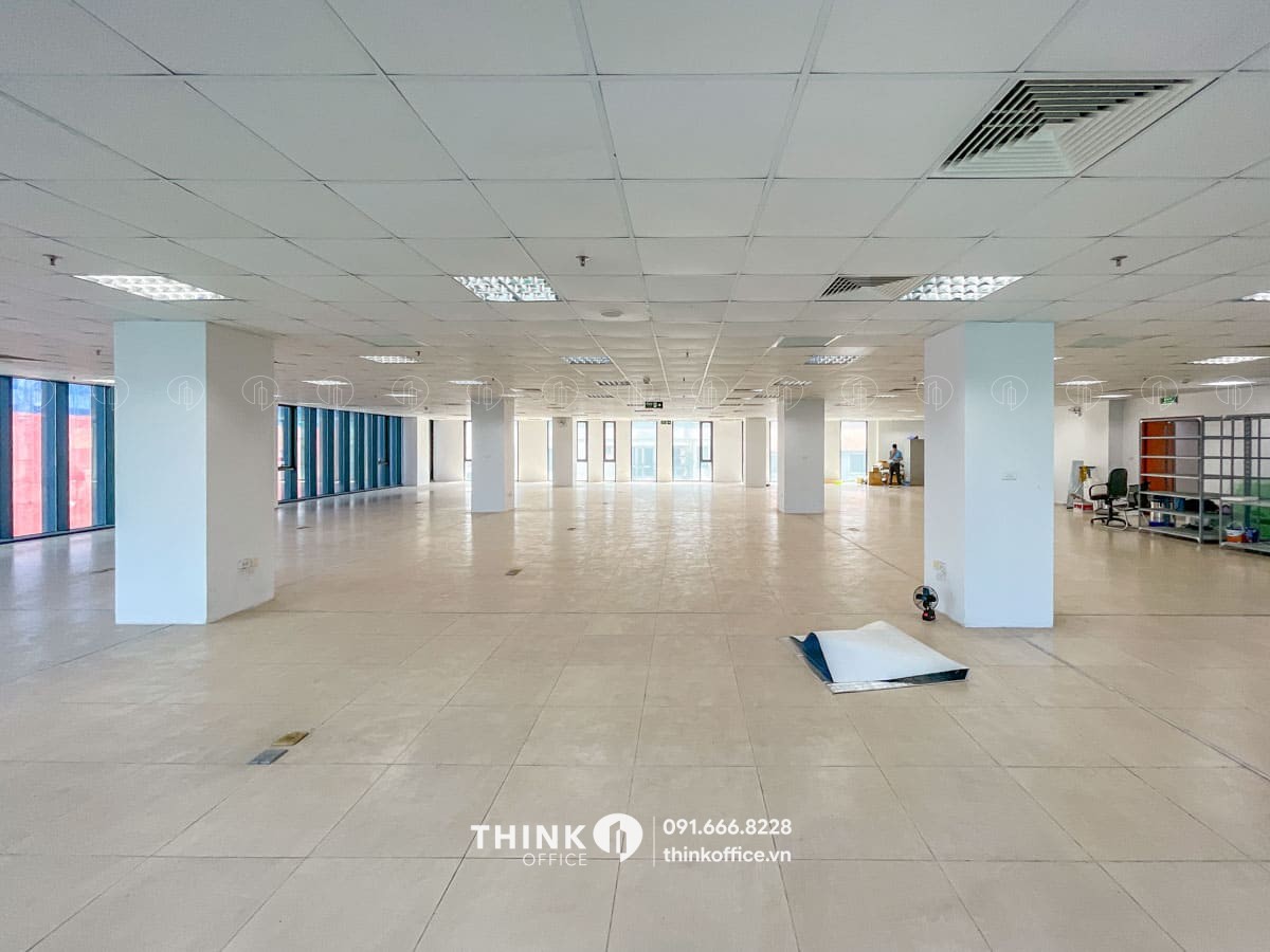 Mặt bằng văn phòng cho thuê điển hình SISC Tower